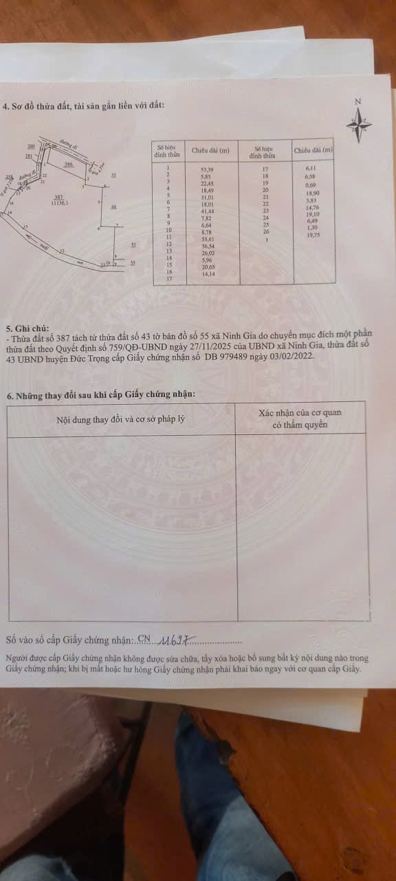 Bán đất Ninh Gia, Đức Trọng: 1.2ha có 1000m2 thổ cư, mặt tiền 60m, tiềm năng đầu tư
