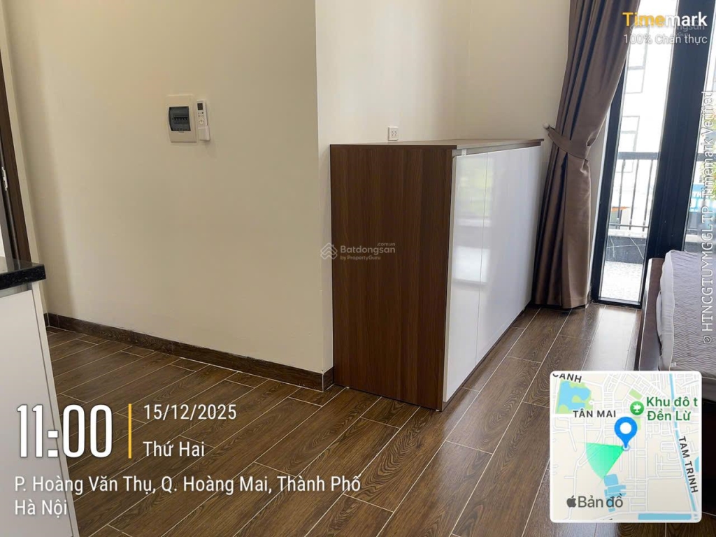 Căn hộ Louis City Hoàng Mai: Studio full nội thất, giá ưu đãi chỉ 5.5 triệu/tháng