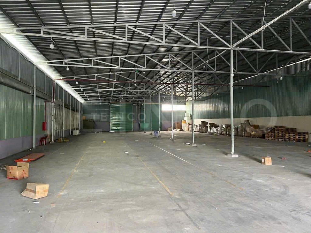 Cho thuê kho xưởng 1000m2 Nam Cần Thơ: PCCC, điện 3 pha, đường 30m, giá 40tr/tháng
