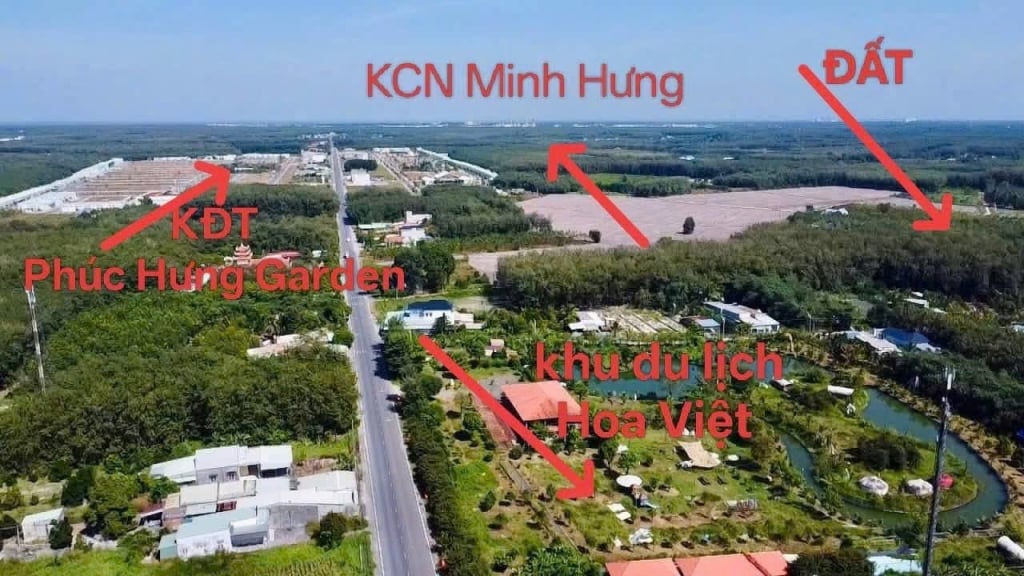Đất vàng KCN Minh Hưng 3 - Sổ hồng riêng, bán gấp giá tốt