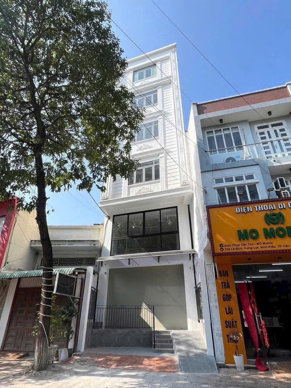Cho thuê nhà 1 trệt 5 lầu mặt tiền 5.4m Tân An, Cần Thơ - 22tr/tháng