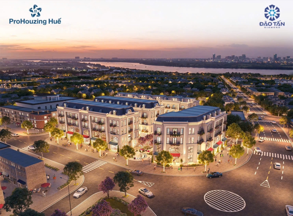 Shophouse Đào Tấn Diamond City: 6 Căn Cuối Cùng Tại Trung Tâm Huế – Cơ Hội Vàng Không Nên Bỏ Lỡ!